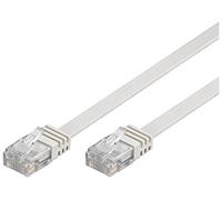 Wentronic 15m RJ-45 Cat6 Cable - Cable de Red (Cat6, RJ-45, RJ-45, Macho/Macho, Color Blanco)