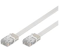 Goobay Cable de red Cat6 Wentronic 20 m RJ-45 macho a macho Blanco