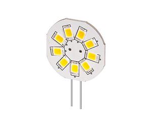 Wentronic 30591 1.5W G4 Blanco frío - Lámpara LED (Blanco frío, Color blanco 23 mm, 23 mm, 8 mm)