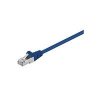 Wentronic 50160 - Cable de Red (3m, Cat5e, F/UTP (FTP)) Azul
