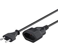 Wentronic 51355 - Cable alargador (2 metros), negro