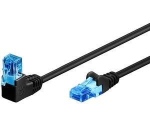 Wentronic 51530 cable de red negro 2 m cat6a u/utp (utp)