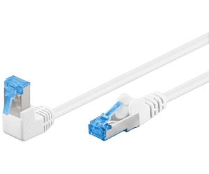 Wentronic 51563 cable de red blanco 0,5 m cat6a s/ftp (s-stp)