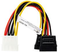 Wentronic 68524 - Cable duplicador Voltaje (1 x 5.25 m a 2 x S-ATA)