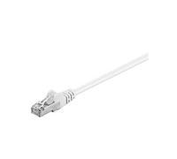 Wentronic 93499 - Cable Ethernet (50 m, RJ-45, M/M), color blanco