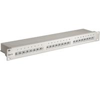 Wentronic 94036 panel de parcheo - bahía de entrada (cat 6, rj45, gri