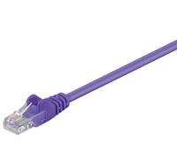 Wentronic 95225-e 15m cable de red cat5e 2xrj45 plugs - violett