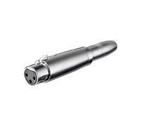 Enchufe Adaptador Hembra Canon - Jack 6.3mm Hembra Mono