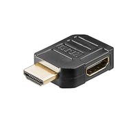 goobay 51724 - Adaptador HDMI, Color Dorado