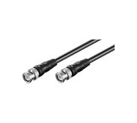 Wentronic AVK 176-1000 Cable de audio y vídeo, 10 m, enchufe BNC a enchufe BNC