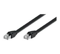 Goobay Cable de Red RJ45 UTP Cat.6 1m Negro