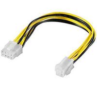 Wentronic cak s-10 8 pin > p4 plug - cable (macho/hembra, amarillo)
