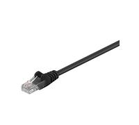 Wentronic CAT 5-300 UTP Black 3m 3m Negro - Cable de red (3 m, Negro)