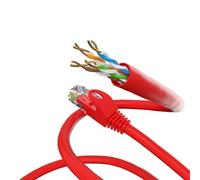 Wentronic cat 5-700 utp red 7m - cable de red (7m, macho/macho, rojo)