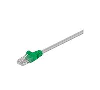 Wentronic Cat 5e, 10m - Cable de Red (10m, 10m, Cat5e, U/UTP (UTP)) Verde, Gris