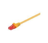 GOOBAY 68453 - Cable de conexión Cat.6 U/UTP, CCA, amarillo, 2,0 m