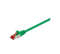 Wentronic Cat 6-300 SSTP PIMF Green 3m - Cable de Red (3m, Macho/Macho, Verde, 4x2xAWG 27/7 CU EIA/Tia 568 PVC)