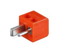 Wentronic Conector de Altavoces, conexión de Rosca.