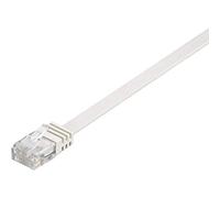 Goobay Cable de red Cat6 RJ-45 a RJ-45 2 m Blanco