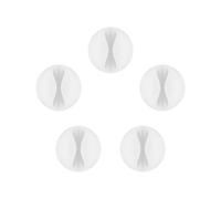 Wentronic Goobay 95183 Presilla Blanco - sujección para Cables (Blanco, 2,5 m, 3