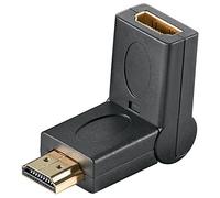GOOBAY 51721 - Adaptador, conector HDMI macho a conector hembra HDMI hembra, 18