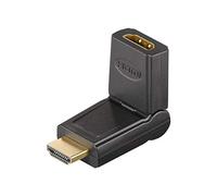 GOOBAY 51721 - Adaptador, conector HDMI macho a conector hembra HDMI hembra, 18