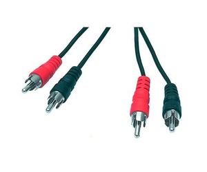 Wentronic goobay avk 128-150 1.5 m cable de audio 1.5 m 2 x rca negro