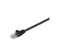 Wentronic Goobay - Cable de Red (Cat. 5) 3m - Schwarz