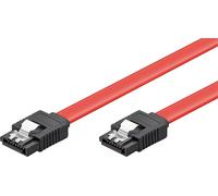 Wentronic goobay cak sata 150-050 clip 0.50m 0.5m rojo cable de sata -