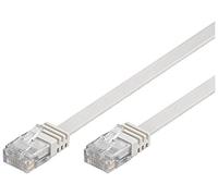 Goobay Cable de red Cat6 5 m U/UTP RJ-45 a RJ-45 Blanco