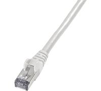 Wentronic Goobay Cat6 SSTP PIMF 15m - Cable de Red (15 m, RJ-45, RJ-45, Gris)