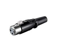 Wentronic Goobay Microphone Jack 3pin Negro - Conector (3pin, Negro, 1 Pieza(s))