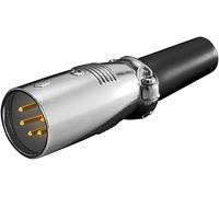 Wentronic goobay microphone plug 5pin negro - conector (5pin, negro, 1