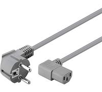 Wentronic Goobay NK 102 G-200 Gris 2m - Cable (2 m, Macho/Hembra, Gris)