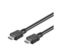 WENTRONIC Goobay Series 1,4 High-Speed-HDMI™ Kabel mit Ethernet, 7,5 m, Schwarz - HDMI™-Stecker (Typ A) > HDMI™-Stecker (Typ A) (58444) Marca