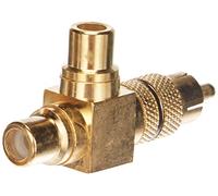 Wentronic - Juego de adaptadores (10 Unidades, Conectores RCA a 2 Conectores RCA)