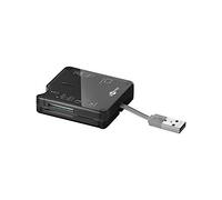 Wentronic Lector de Tarjetas USB2.0 Todo en uno; 6 Ranuras para Leer Tarjetas de memeoria con Formato SD
