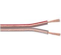 Wentronic LSK 2x1.5-10m 10m Transparente cable de audio - cables de audio (10 m, Transparente)