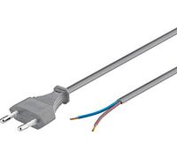 Wentronic NK 105 G-150 1.5m GRAU Netzkabel lose Ware Eurostecker>abisolierte Kab - Cable