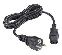Wentronic NK 106 S - Cable de red (conector macho a conector hembra IEC 320-C13)