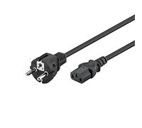 Wentronic NK 106 S - Cable de red (conector macho a conector hembra IEC 320-C13)