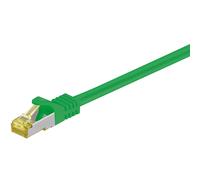 Wentronic rj-45 cat7 0.5 m 0.5 m cat7 s/ftp (s-stp) green networking c