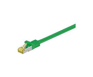 Wentronic RJ-45 CAT7 15 m 15 m Cat7 S/FTP (S-STP) verde cable de red - Cable de red (15 m, CAT7, S/FTP (S-STP), RJ-45, RJ-45, Verde)