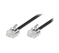 CABLE TELEFONO RJ11 3M NEGRO