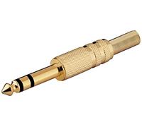 Wentronic SS 63 KG 6.35 mm Oro - Conector (Oro)