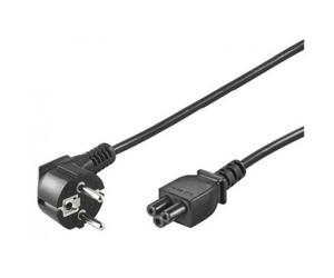 Wentronic Tipo Trébol 1.8m Negro - Cable de Alimentación de Corriente