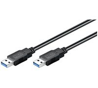 Wentronic USB 3.0 AA 180 HiSpeed, 1.8m 1.8m USB A USB A Macho Macho Negro - Cable USB (1.8m, 1,8 m, USB A, USB A, Macho/Macho, Negro)