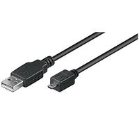 Wentronic USB Cable, 1.8m - Cable USB (1.8m, USB A, 1,8m, Negro)