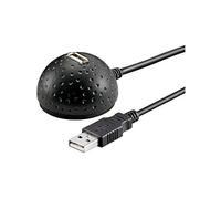 Wentronic USB Verl AA 150 MA - Cable USB, negro