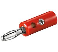 Wentronic We 1370 R BNC Rojo, Plata - Conector (Rojo, Plata)
